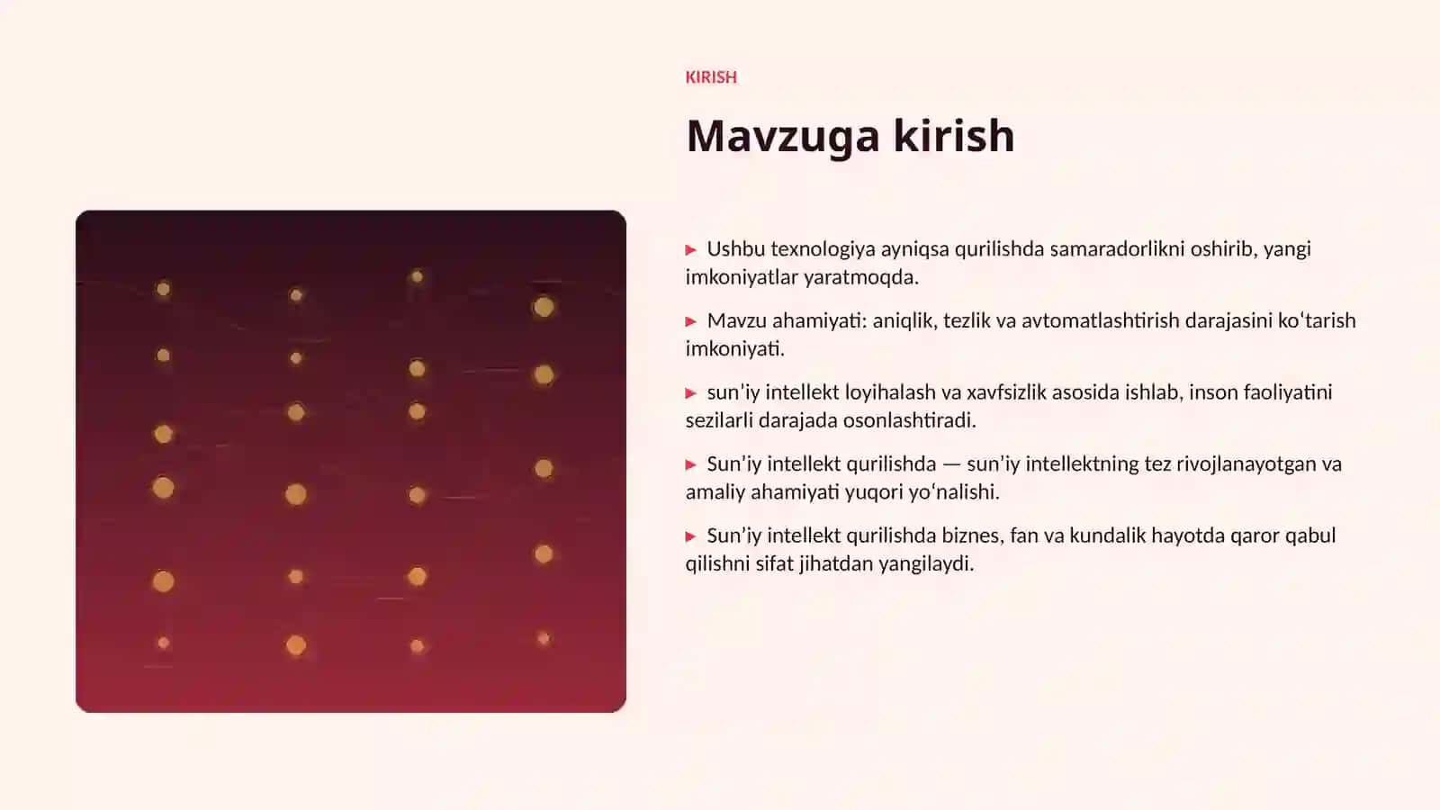Sunʼiy intellekt qurilishda 3