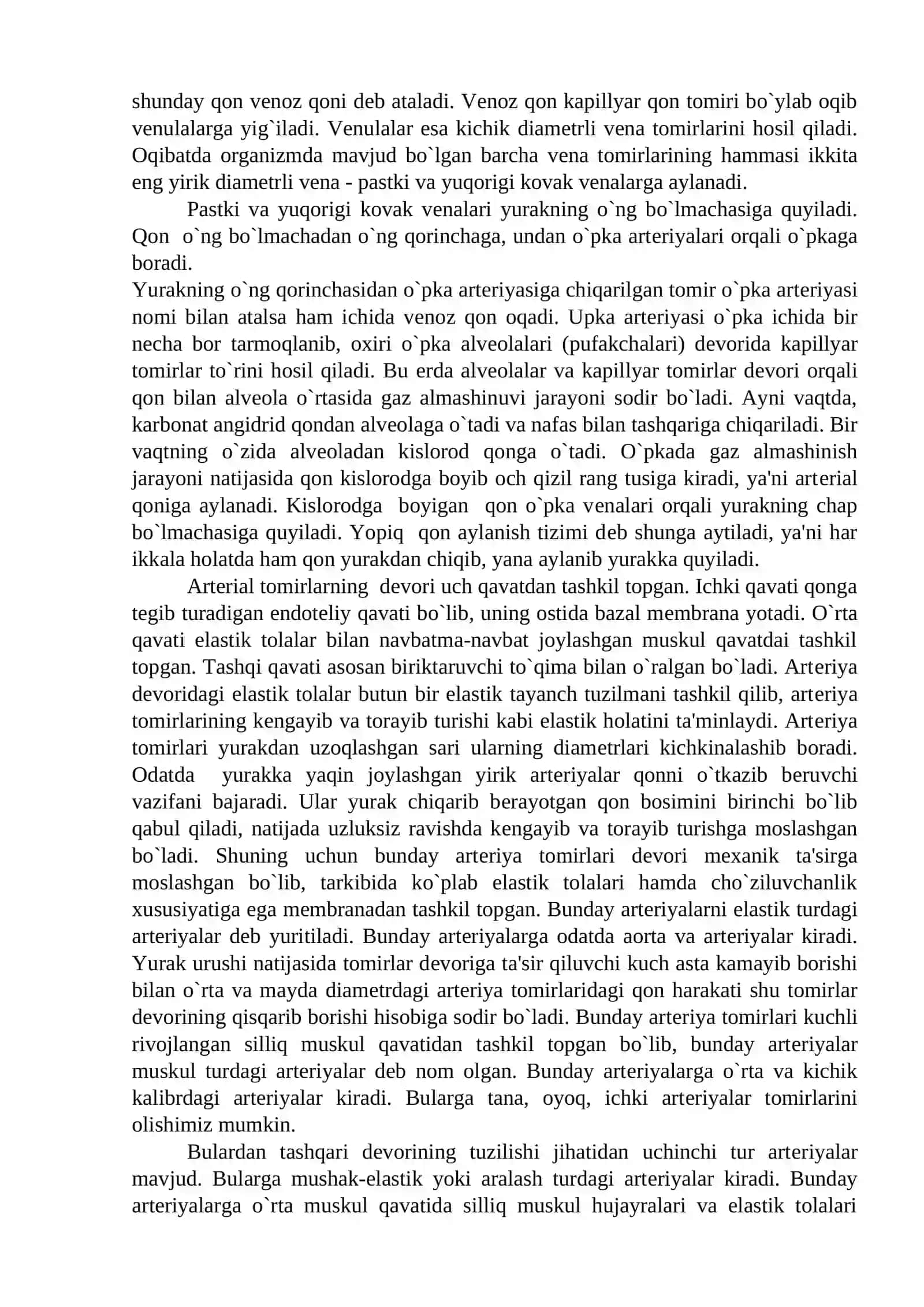 Tomirlar tizimi 3