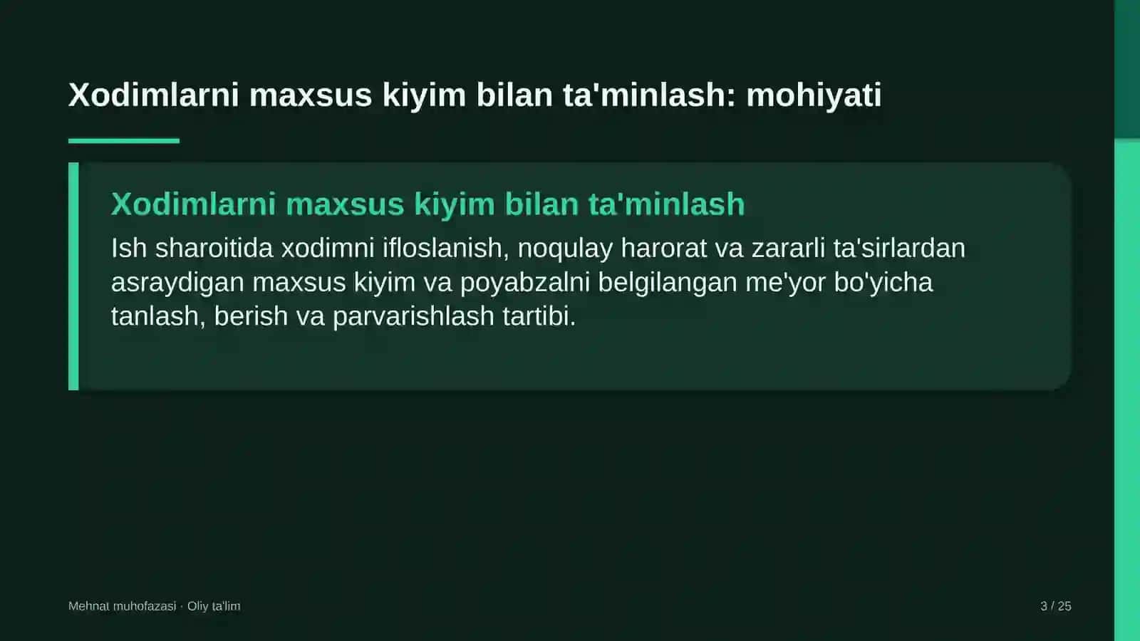 sud tibbiy ekspertiza muassasalarida xodimlarni maxsus kiyim bilan ta'minlash 7152 3