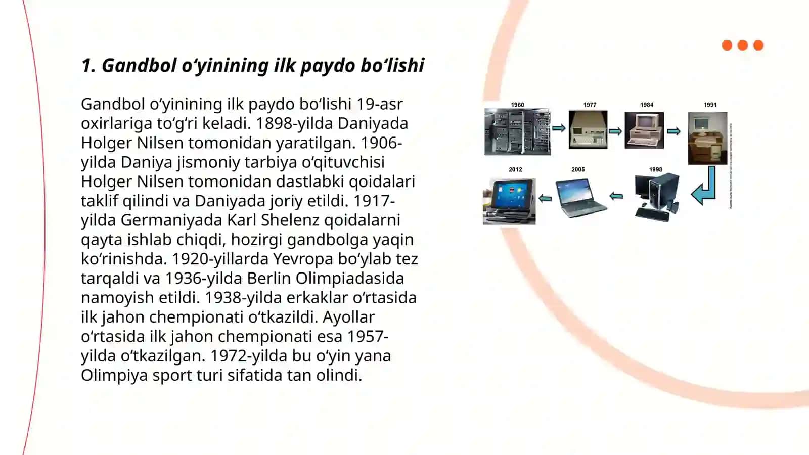 Gandbol o‘yinining kelib chiqishi va rivojlanish tarixi 3