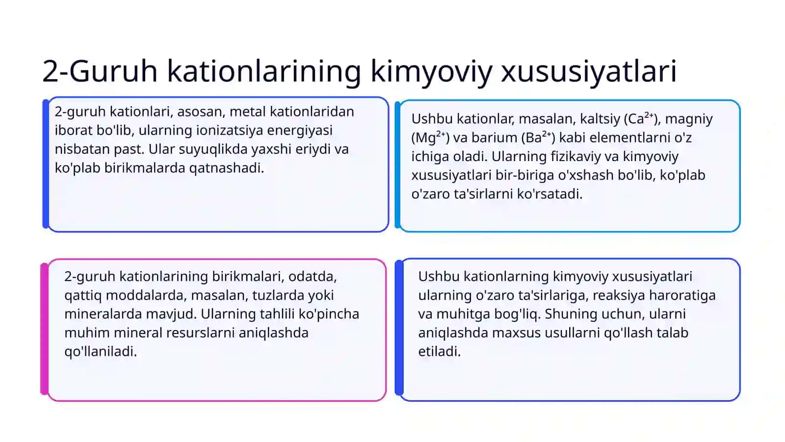 2-Guruh kationlarini aniqlash 3