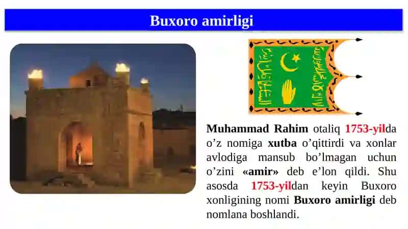Markaziy Osiyoda xonlikning paydo bo‘lishi 3