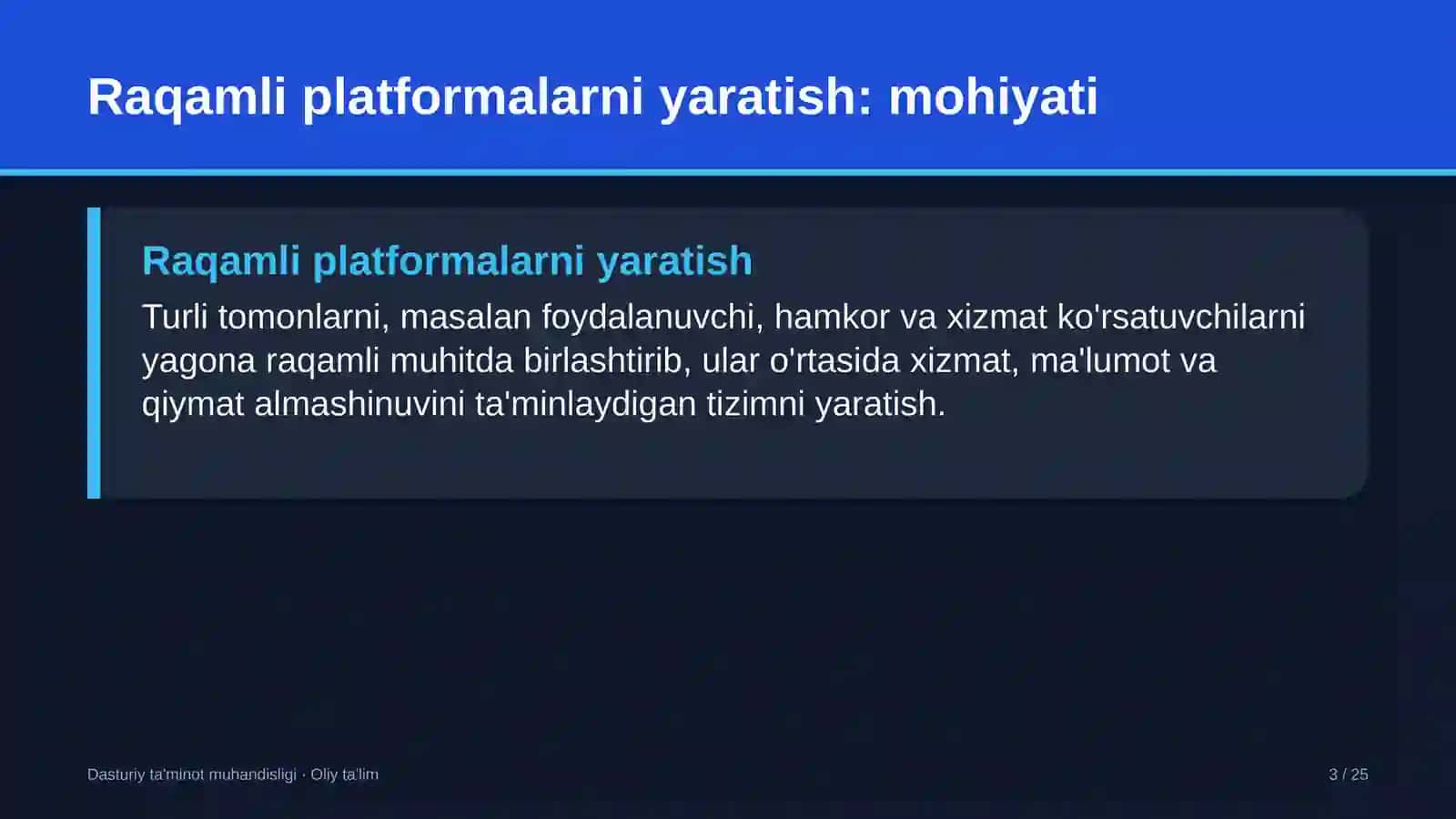Magistral elektr tarmoqlarida raqamli platformalarni yaratish 3