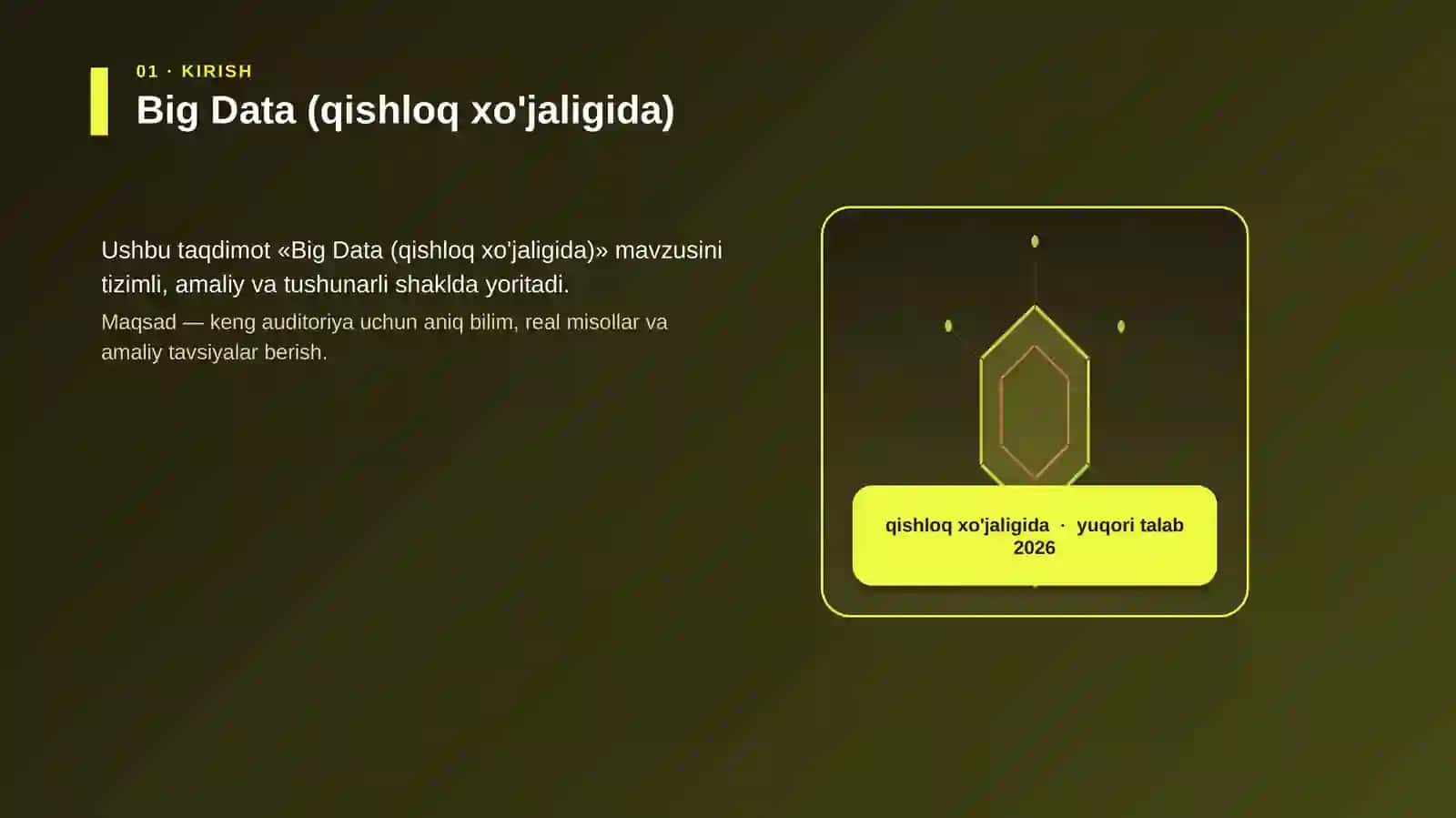 Big Data (qishloq xo'jaligida) 3