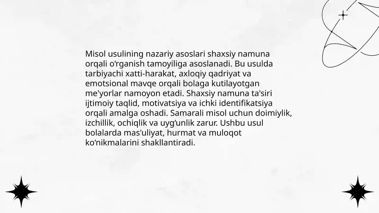 Bolalarni tarbiyalashda shaxsiy namunadan foydalanish 3