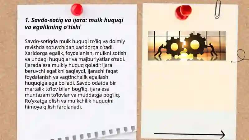 Savdo-sotiqdan ijaraning farqi 3