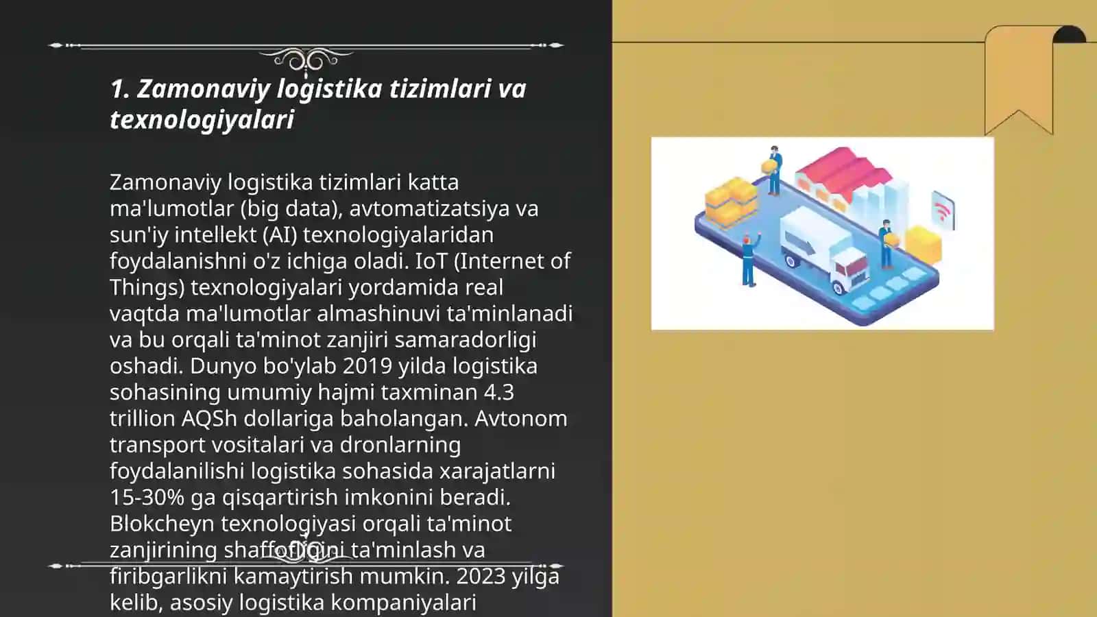 Zamonaviy bozor va logistika 3