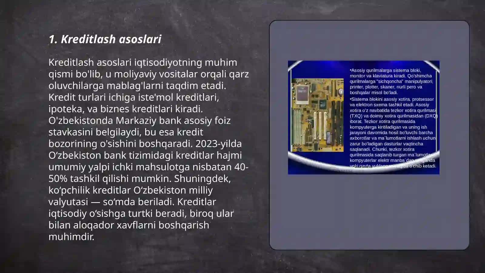 Kreditlash jarayoni va bosqichlari 3