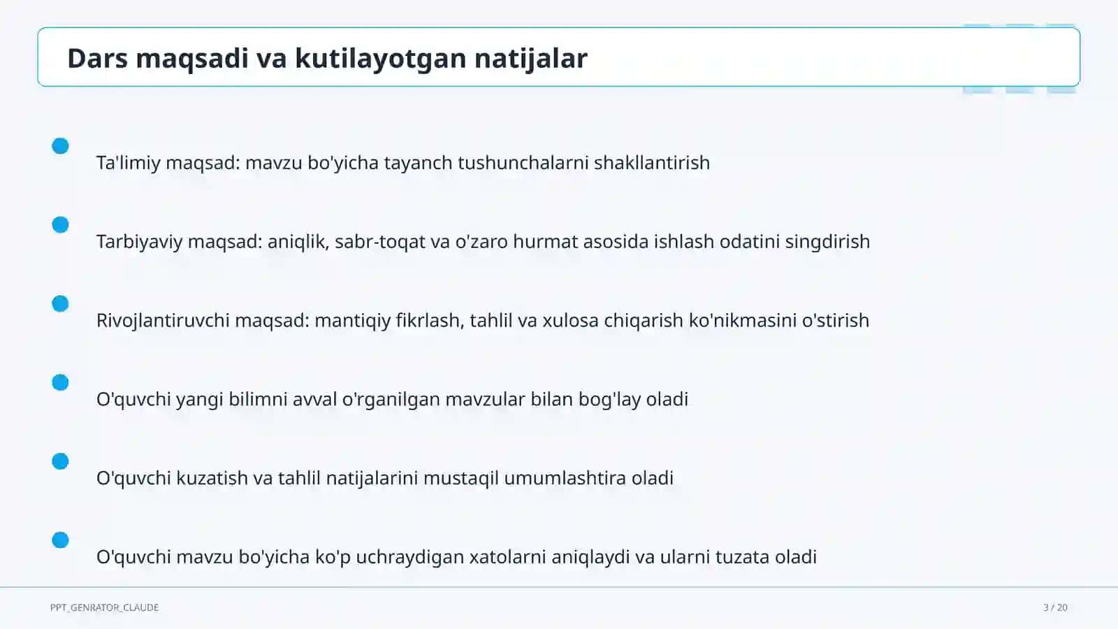 Pazandachilik asoslari: sog'lom nonushta (5-sinf) 3