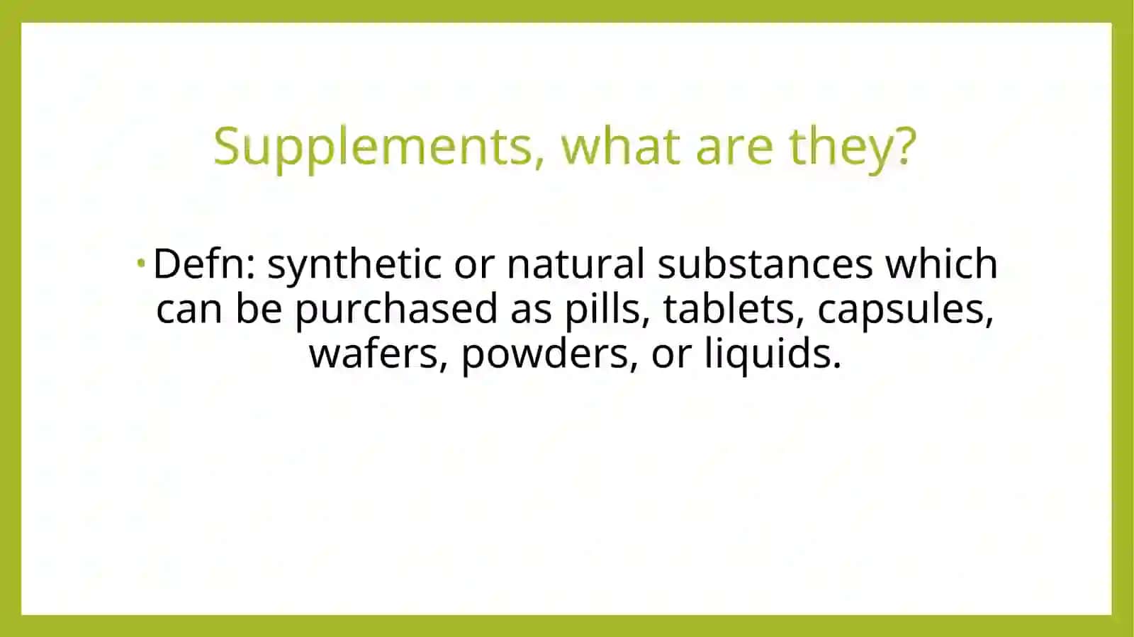 VITAMINS 3
