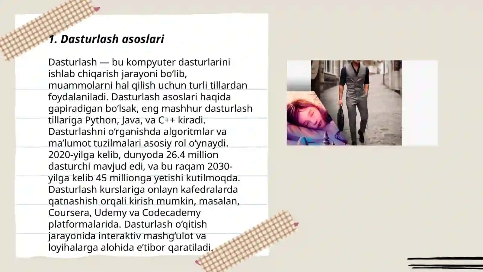 Dasturlash asoslari 3
