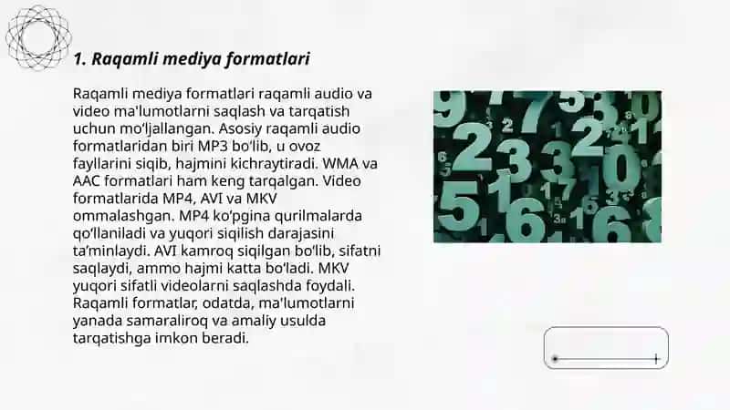 Raqamli Axborot Turlari 3
