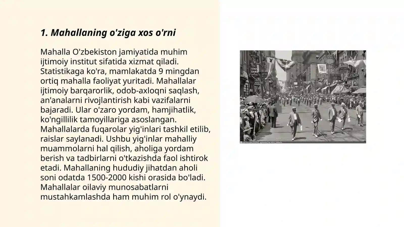 Mahalla - ijtimoiy o'z - o'zini anglash boshqarish orgini 3