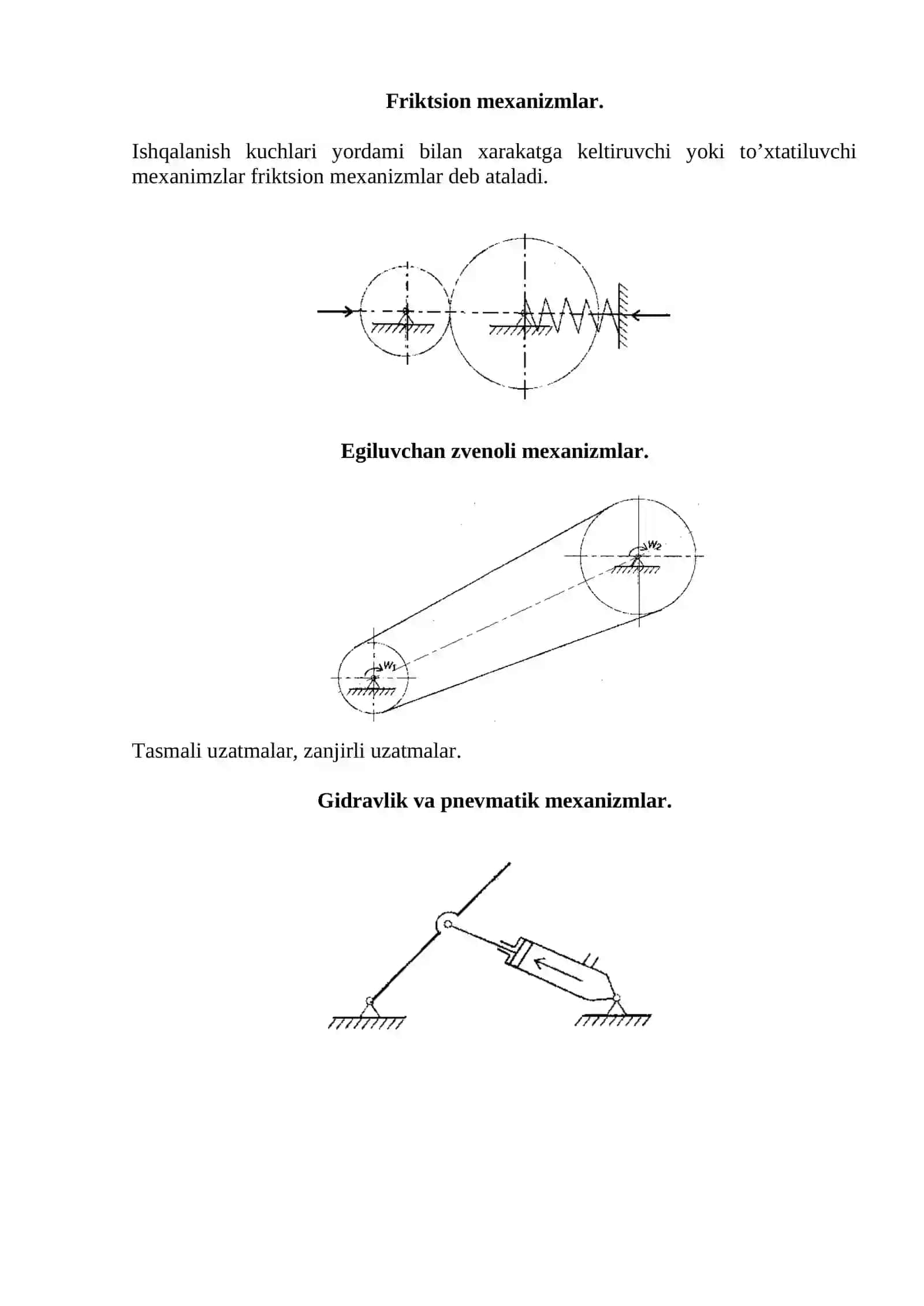GIDRAVLIK VA PNEVMATIK SXEMALAR. KINEMATIK SXEMALAR 3