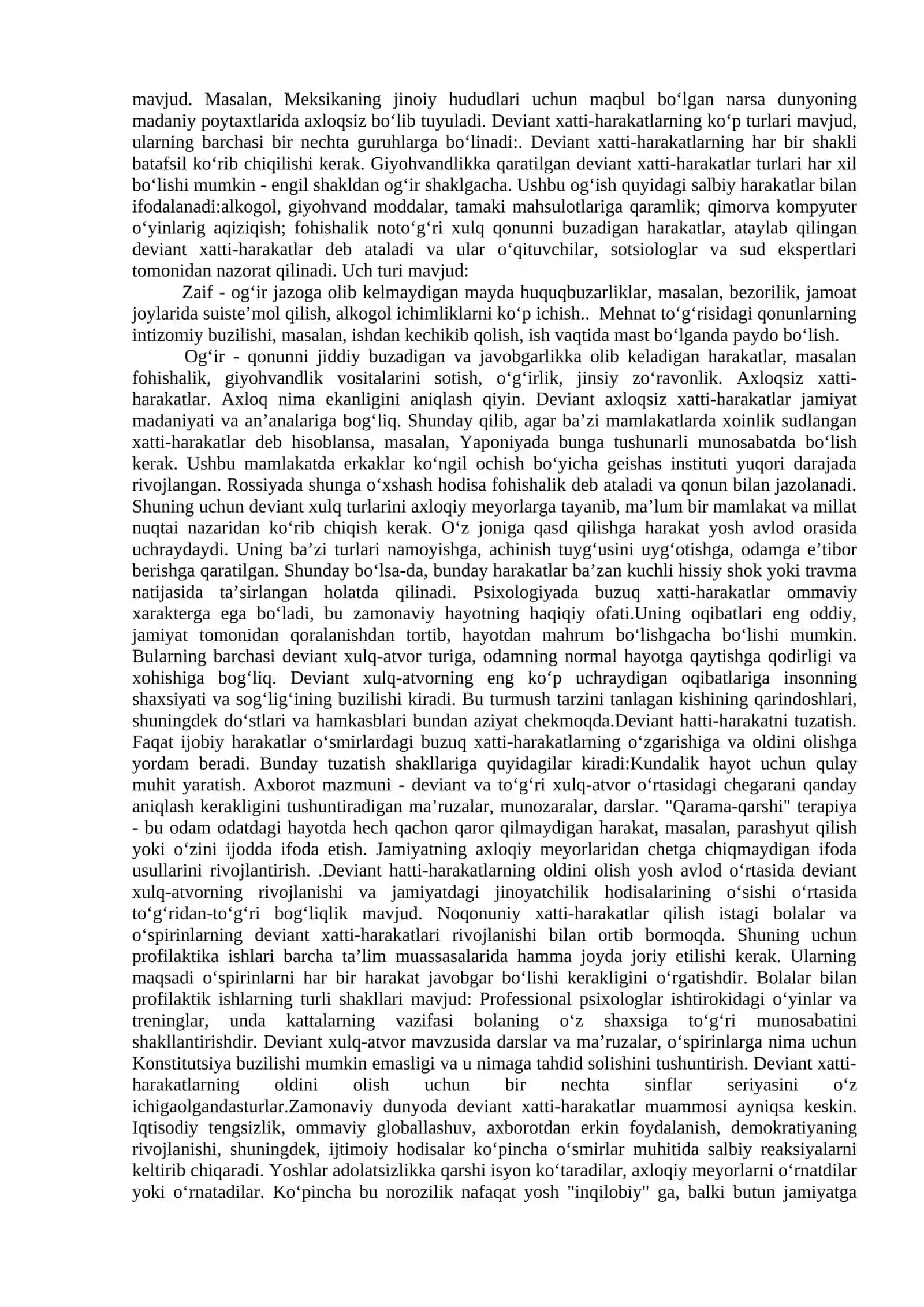 Deviant xulq-atvorli ijtimoiy bolalar bilan ijtimoiy faoliyat yuritish 3