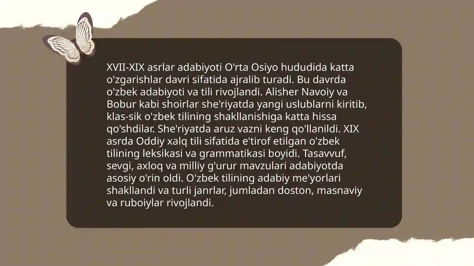 XVII-XIX asrlarda yaratilgan asarlar tili morfologiyasi va sintaksisi 3