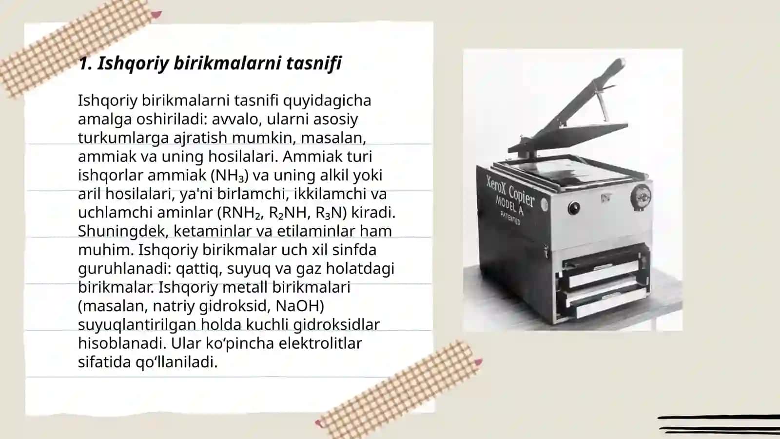 Ishqoriy birikmalar va ularni ishlab chiqarish texnologiyasi 3