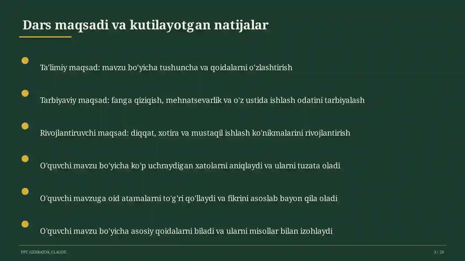 Turkiston XIX asr oxiri - XX asr boshida (9-sinf) 3