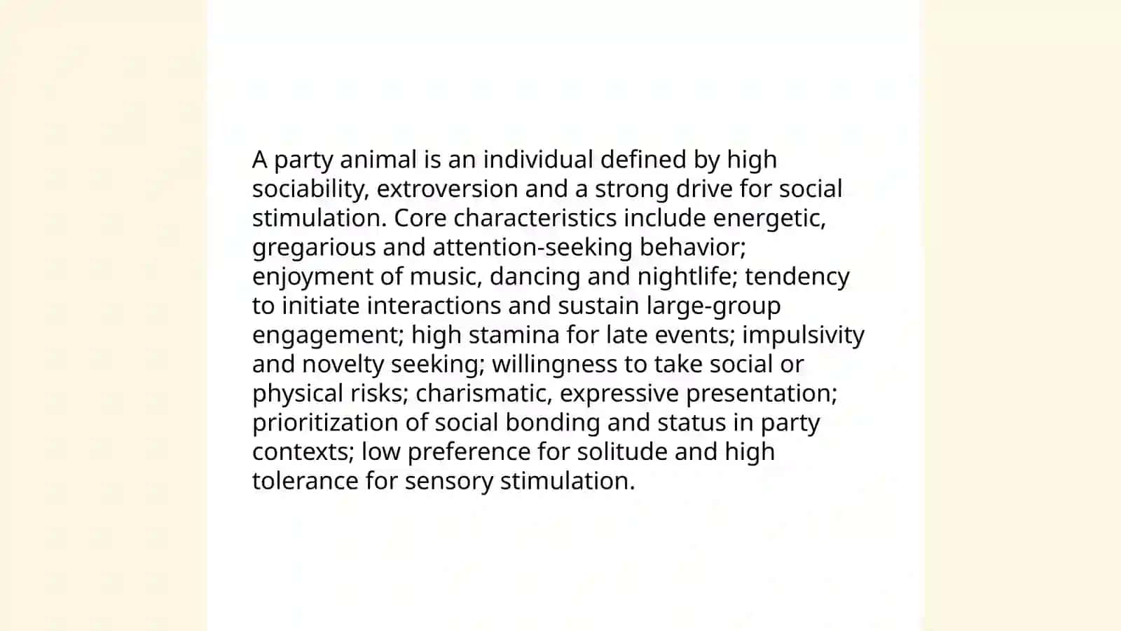 Party animals 3
