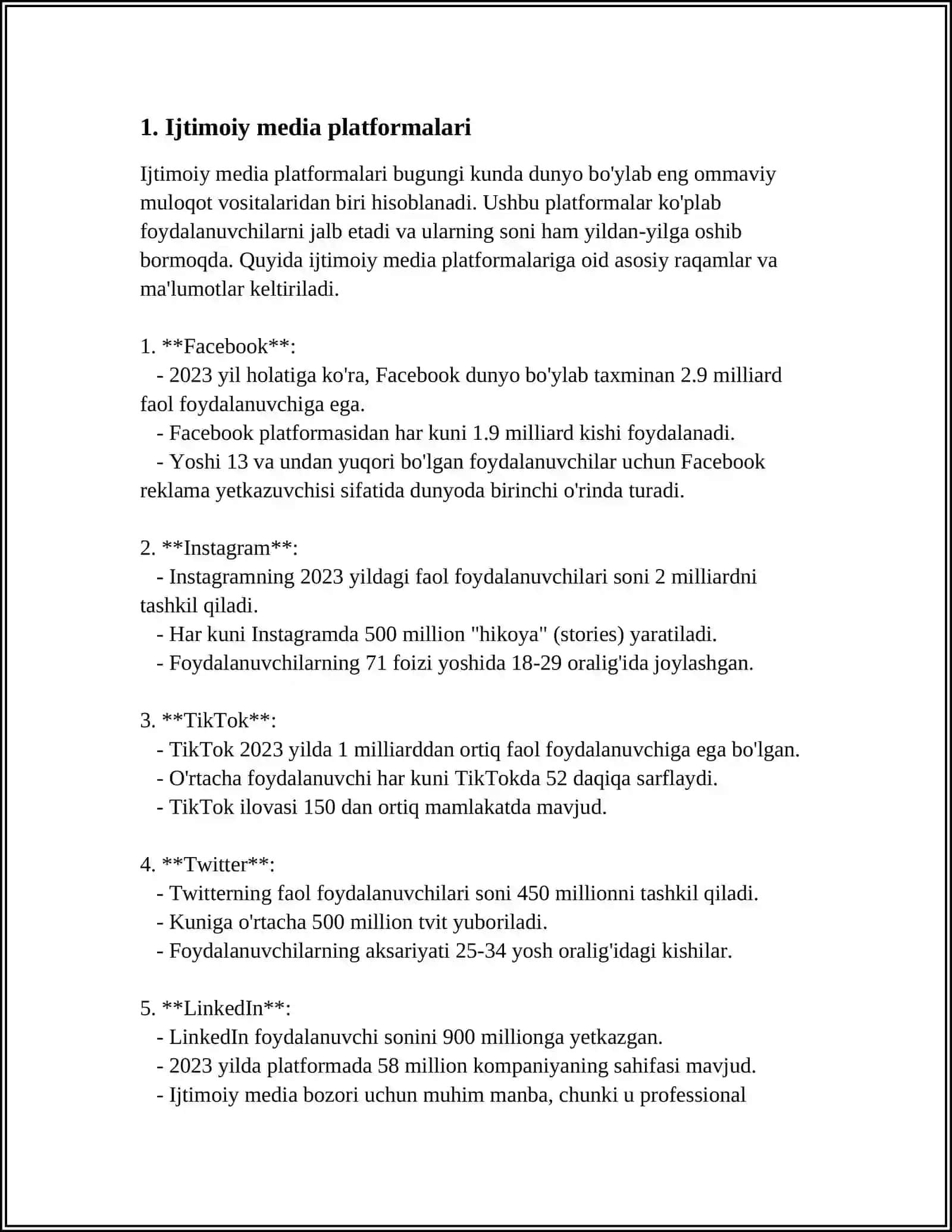 Ijtimoiy media platformalari 3