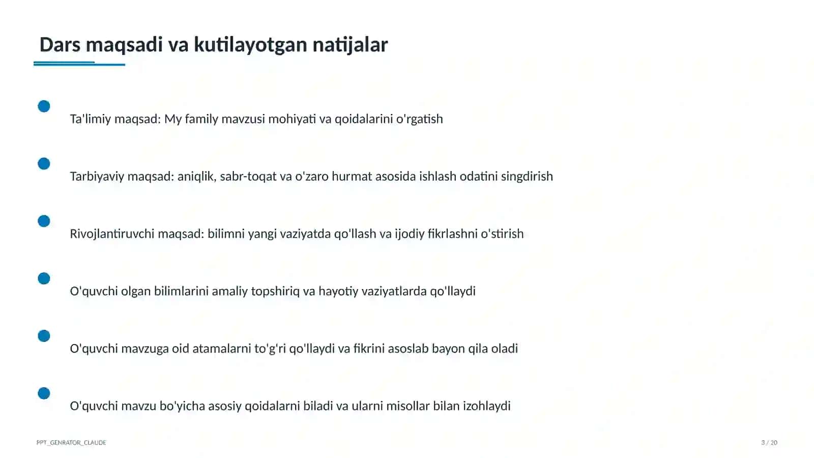 My family (1-sinf) 3
