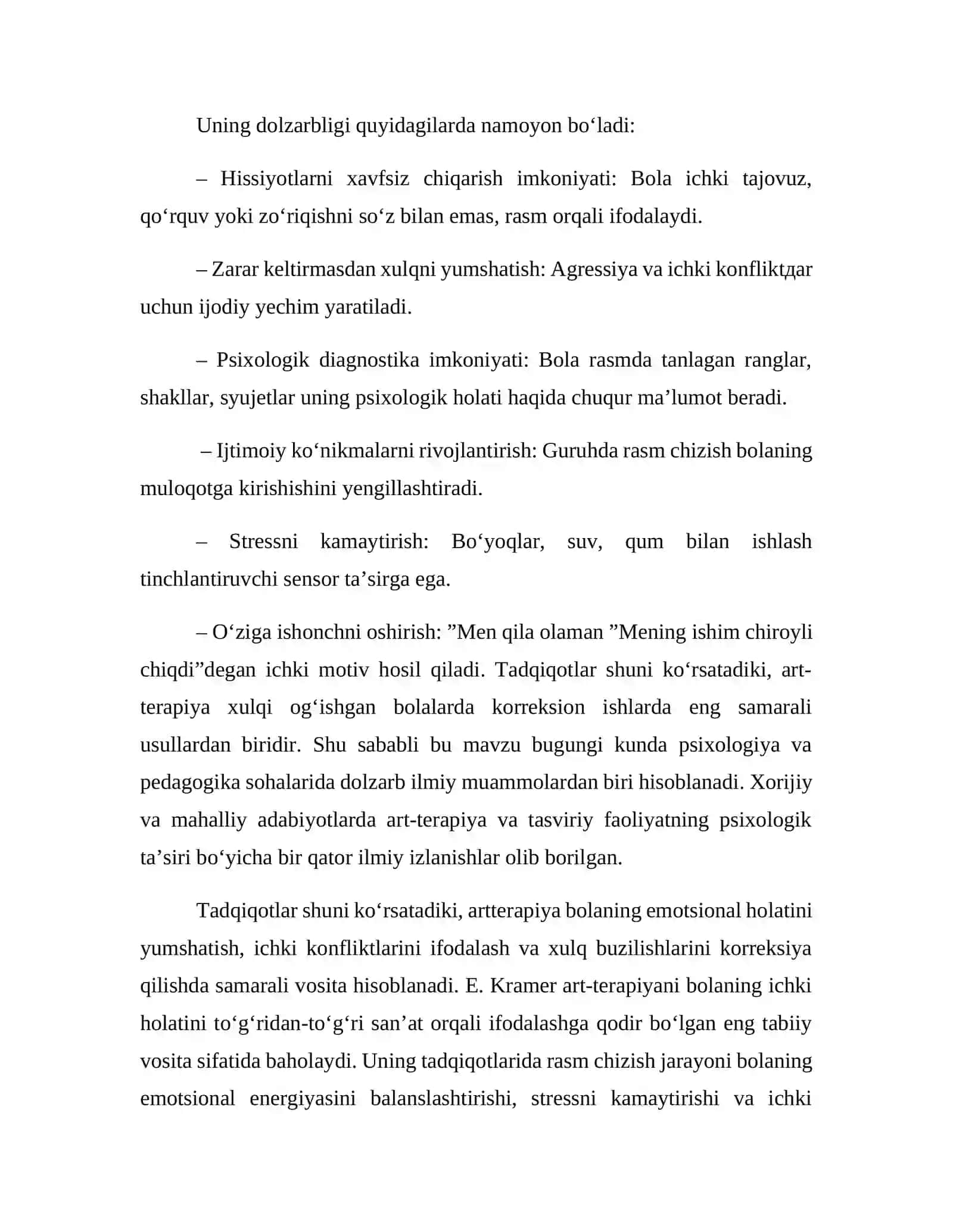 Izoterapiya rasm, tasviriy san'at yordamida davolash 3