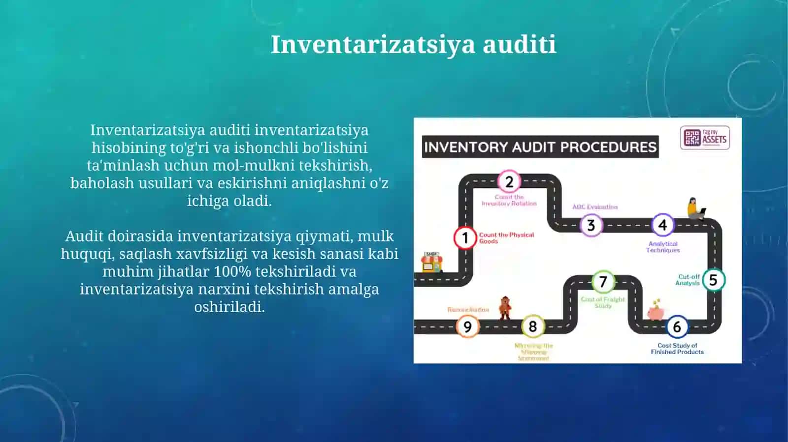 Tovar moddiy zaxiralar auditi 3