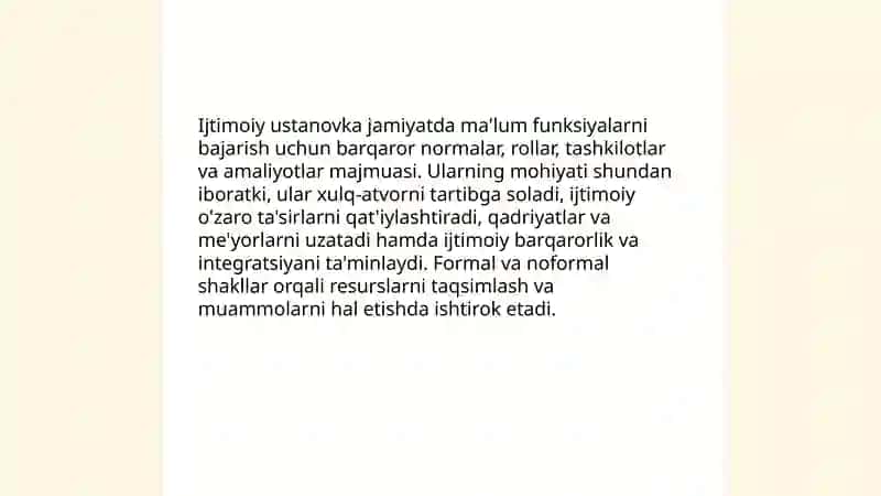 Ijtimoiy ustanovka tushunchasi 3
