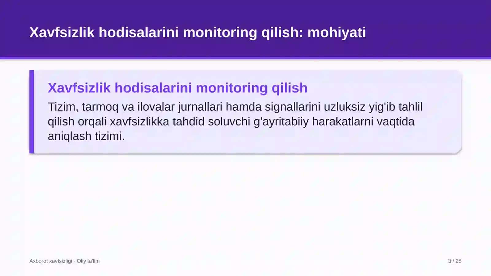 dori vositalari ulgurji savdosida xavfsizlik hodisalarini monitoring qilish 9566 3