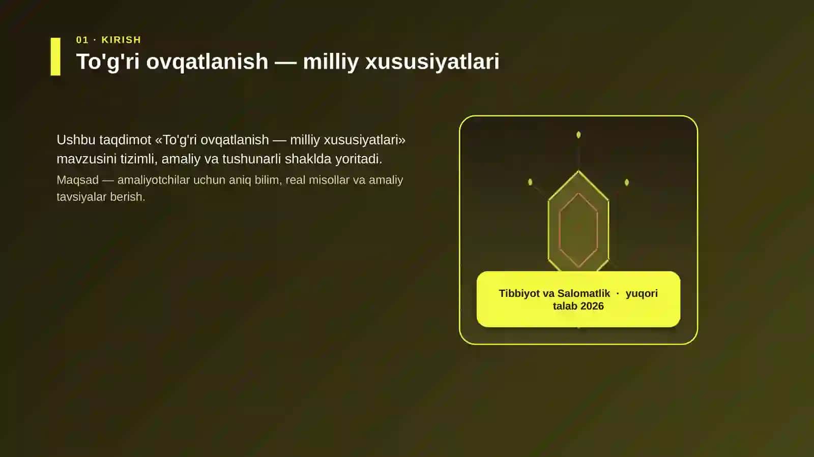 To'g'ri ovqatlanish — milliy xususiyatlari 3
