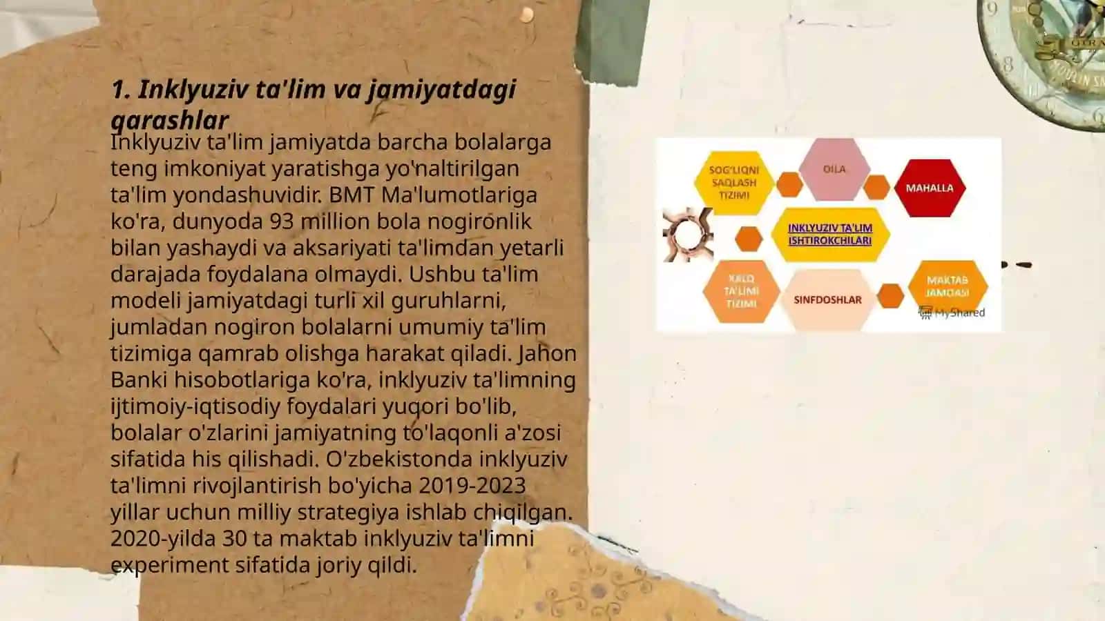 Inklyuziv ta'lim amaliyotga joriy qilish oldinda to'rgan muommola va to'siqlar 3
