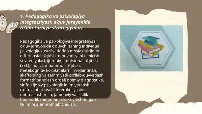 Pedagogika fanining boshqa ijtimoiy fanlar bilan integratsiyasi 3