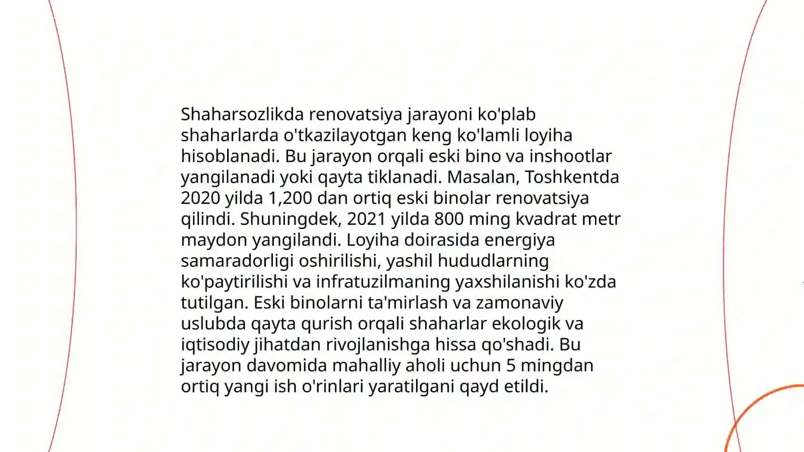 Shaharsozlikda renovatsiya tushunchasi 3
