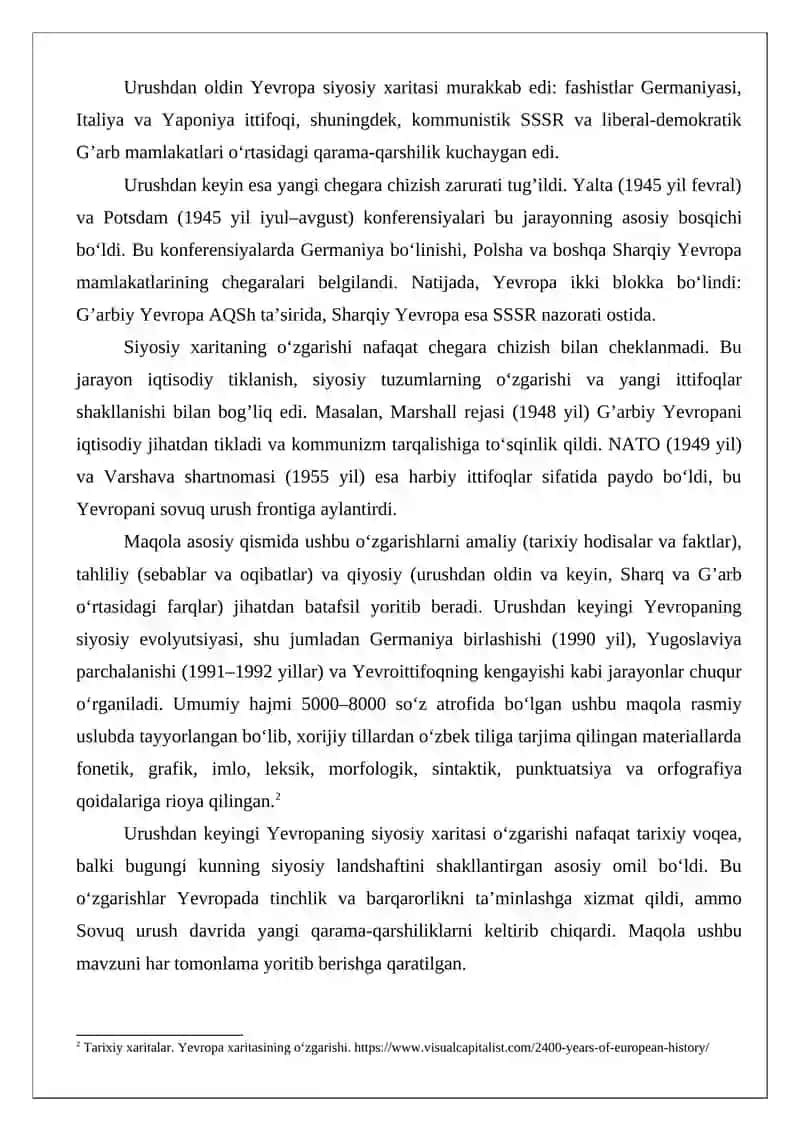 Yevropa siyosiy xaritasi 3