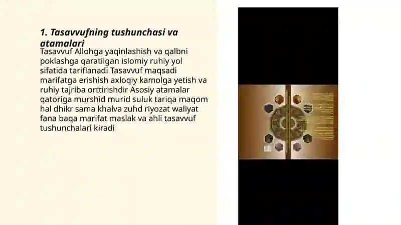 Tasavvuf tushunchasi va uning mohiyati 3