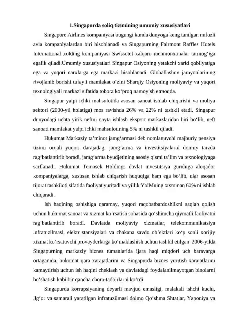 SINGAPUR SOLIQ TIZIMI 3