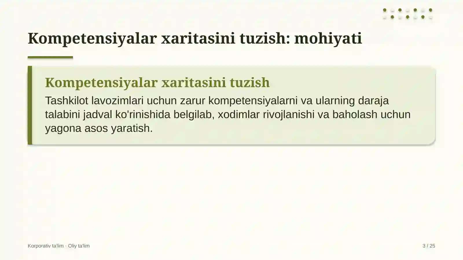 Kompetensiyalar xaritasi 3