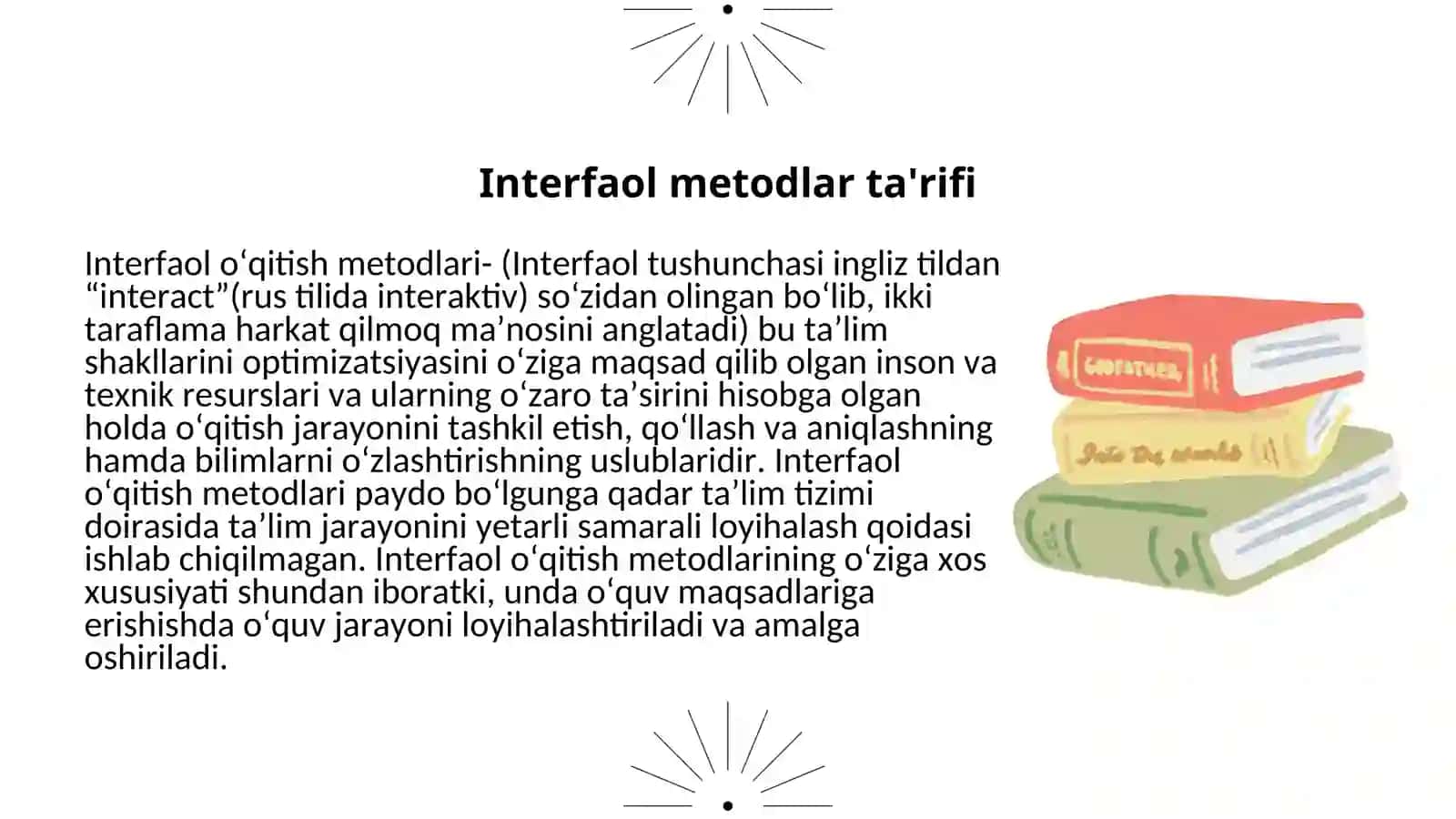 Pedagogika kollejida maktabgacha pedagogika fanini oʻtishda interfaol metodlaridan foydalanish 3