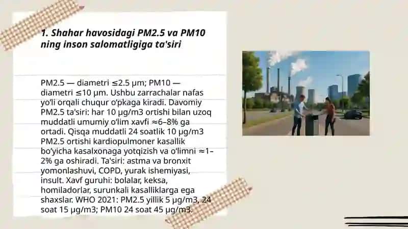 Shahar atmosfera havosining ifloslanishi va inson salomatligiga tasiri 3