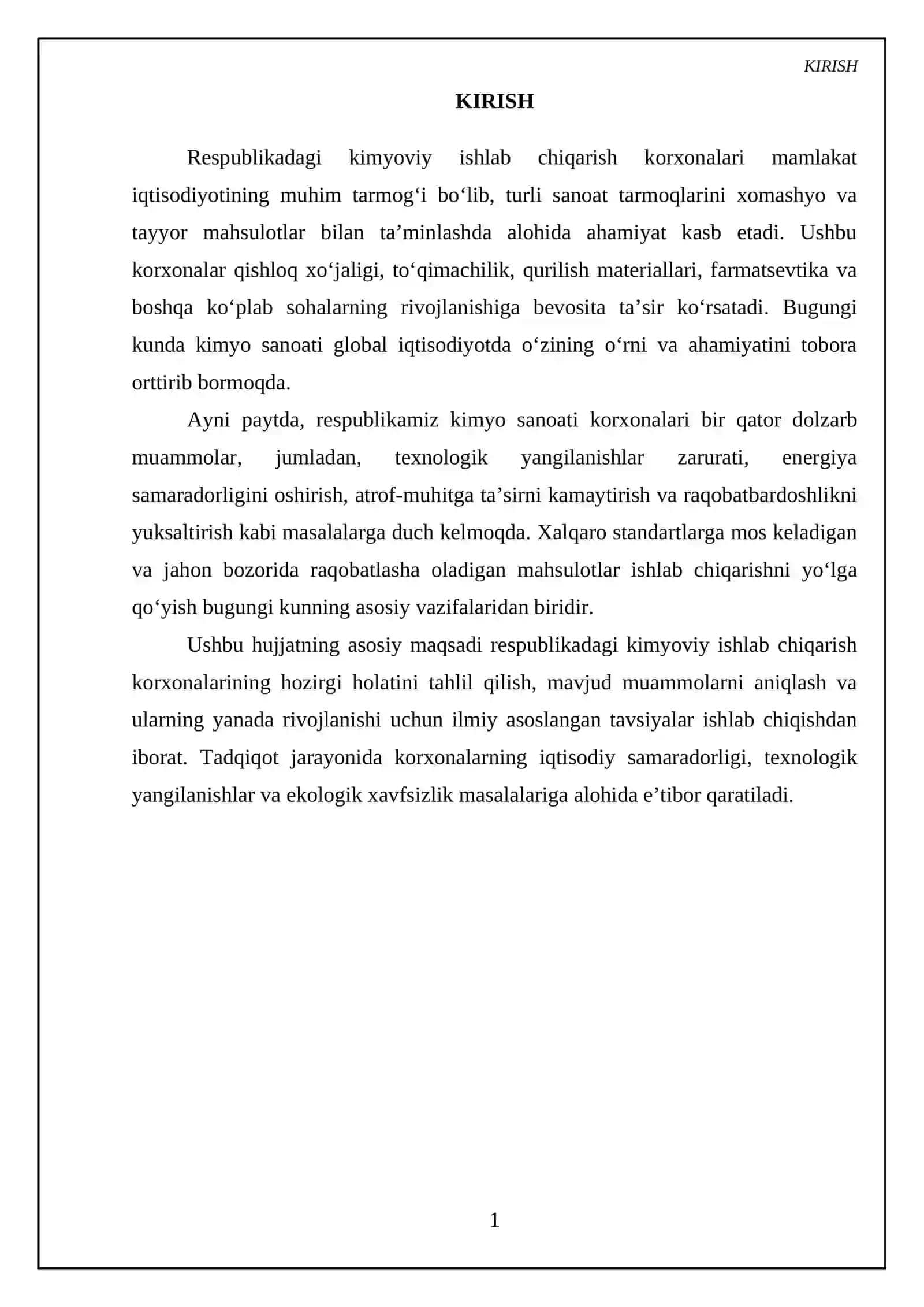 Respublikadagi kimyoviy ishlab chiqarish korxonalari 3
