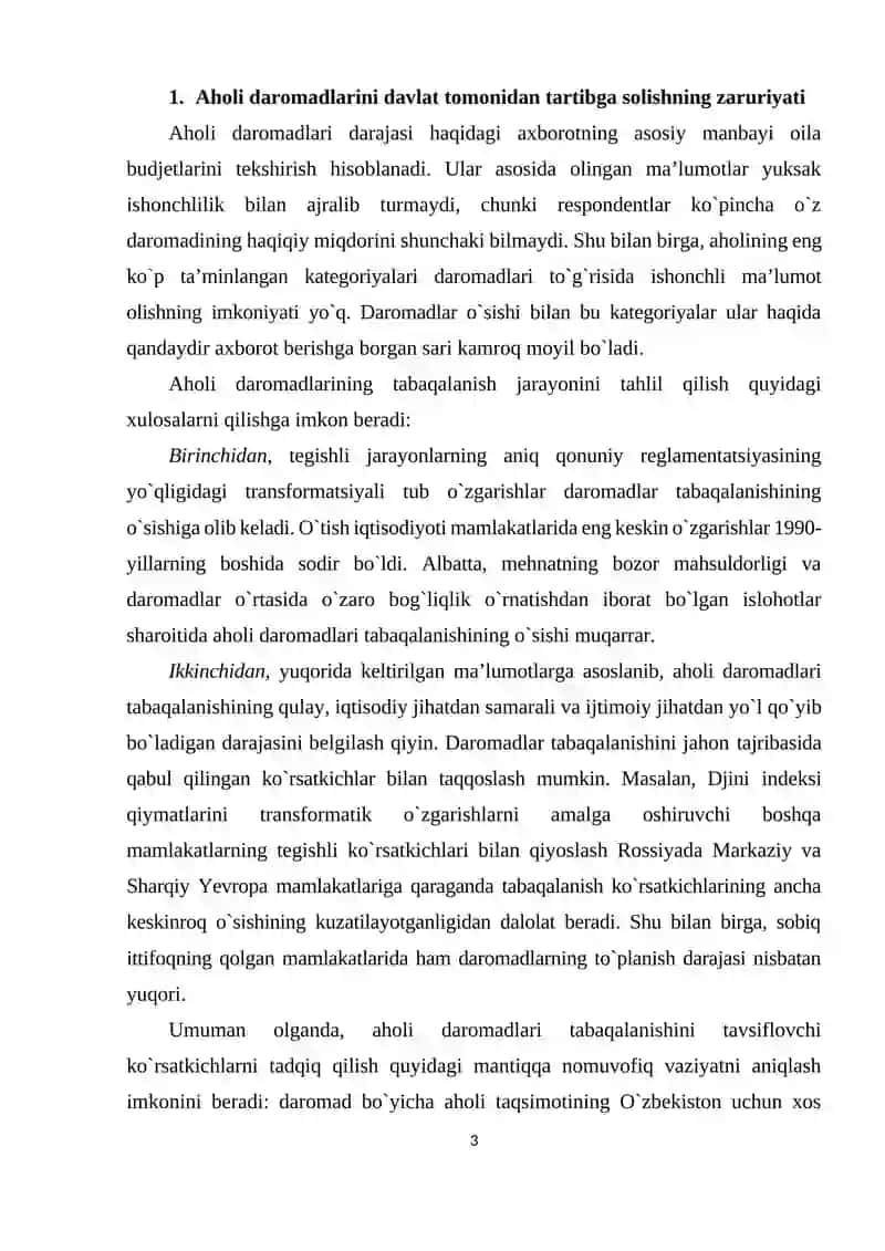 Aholi daromadlarini davlat tomonidan tartibga solish 3
