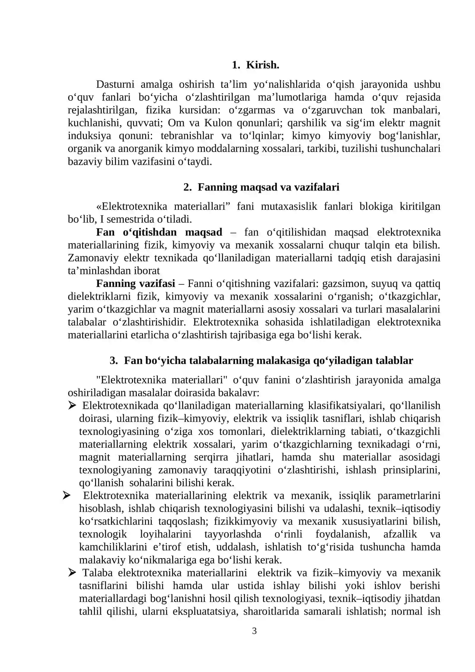 ELEKTROTEXNIKA MATERIALLARI 3