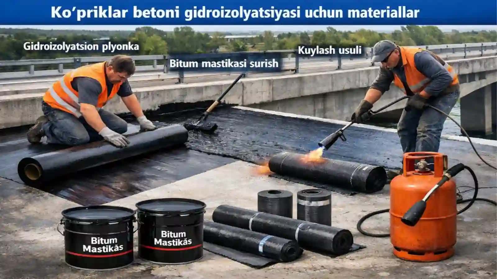 Gidroizolyatsiya materiallarining asosiy turlari 3