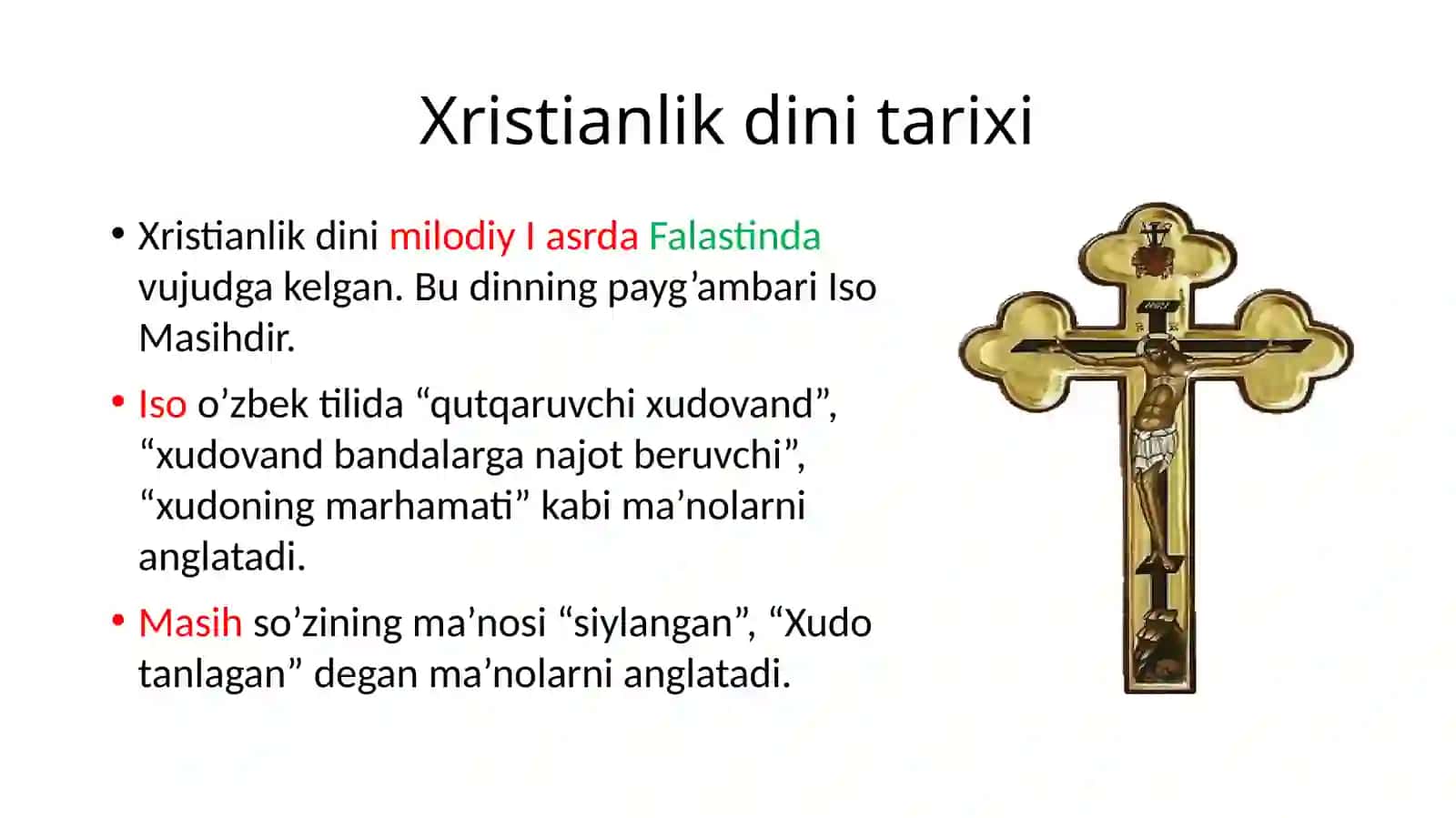 Xristianlik dini tarixi va ta’limoti 3