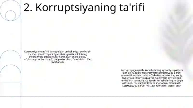 Korruptsiyaga Qarshi Kurash Bo'Yicha Xalqaro Qonunlar Va Qarorlarning O'Zbekistonda Ratifikatsiya Qilishning Ahamiyati 3