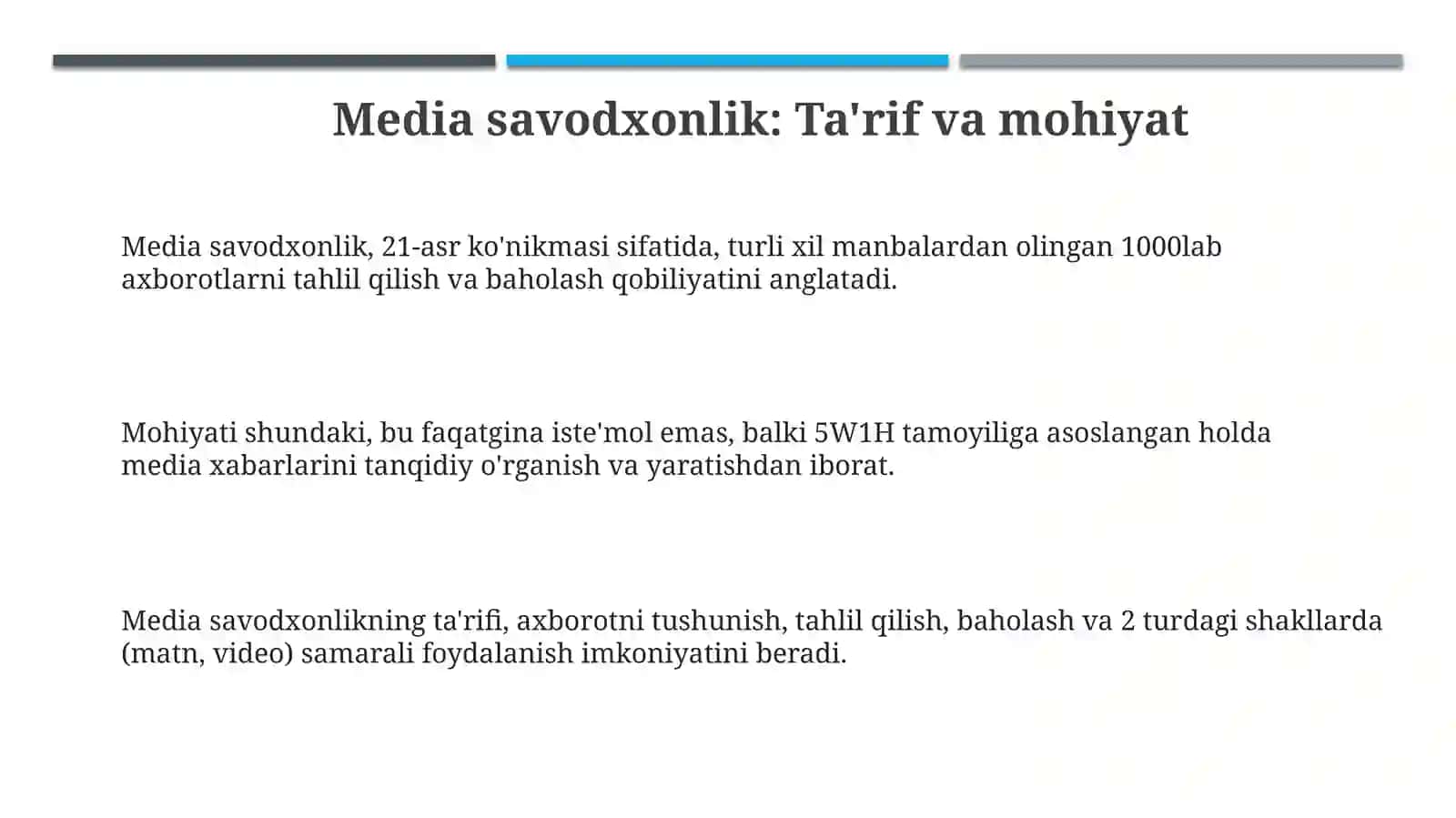 Mediasovodxonlik tuwunchasi va uning asosiy funksiyalari 3