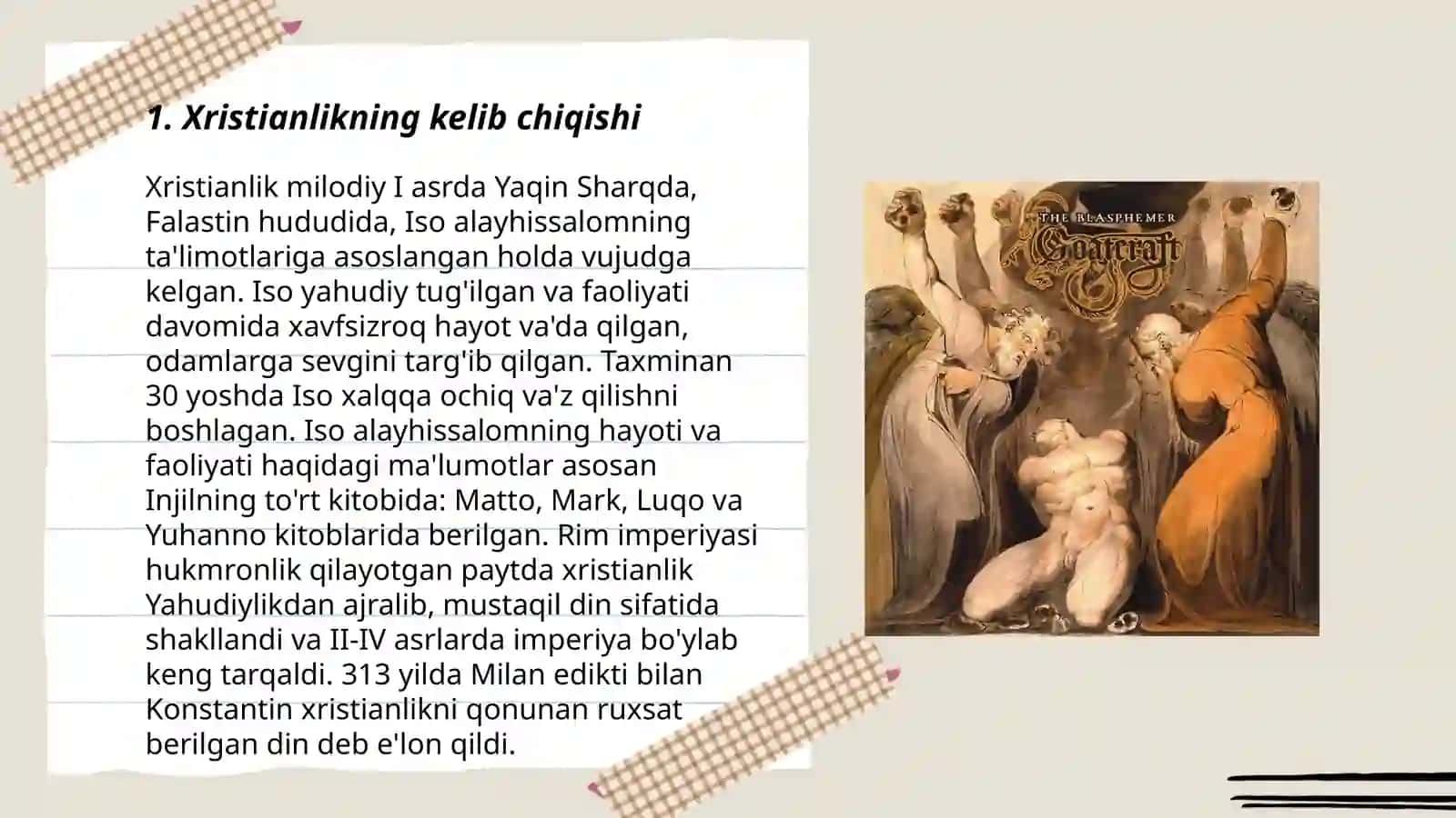 Xristianlik dini va uning asosiy gʻoyalari 3