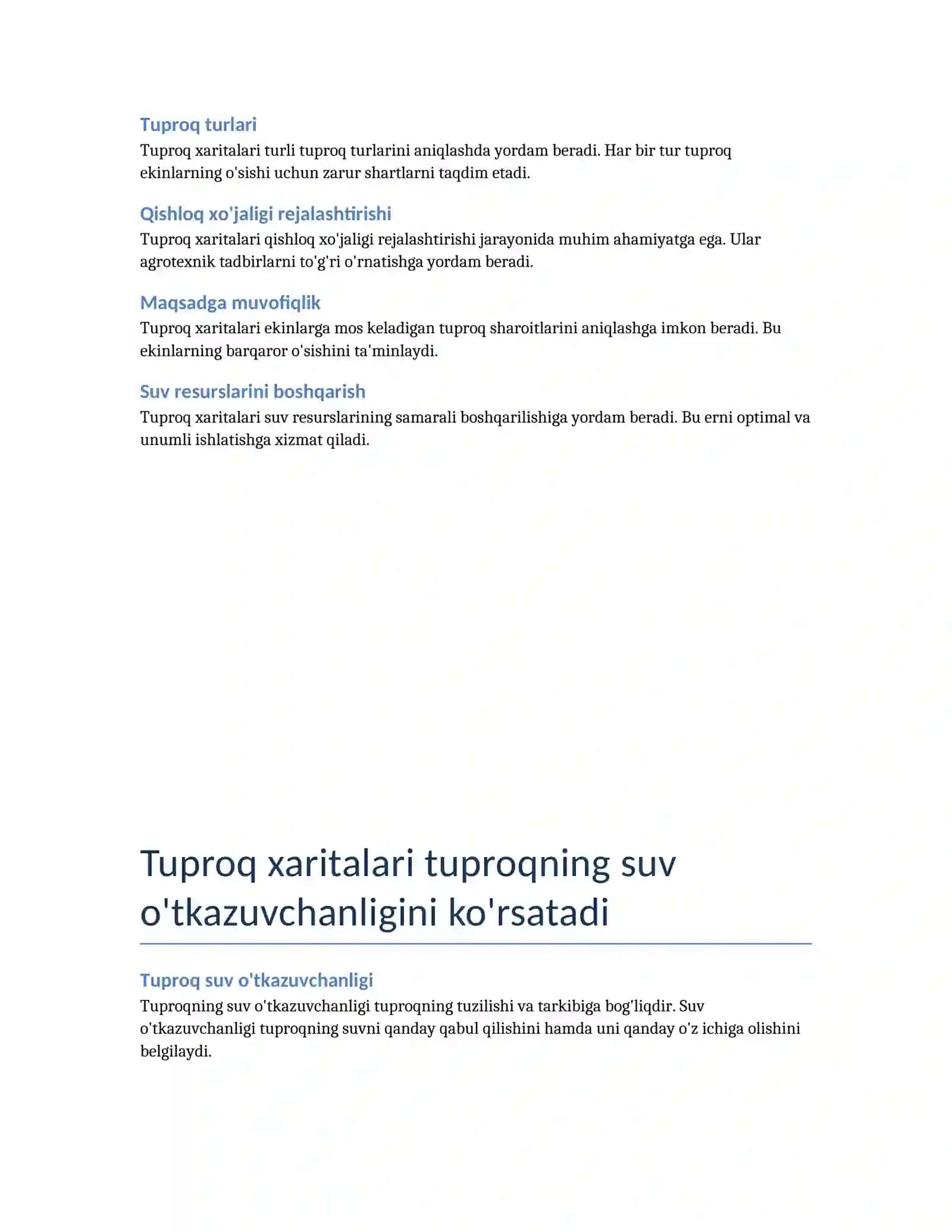 Tuproq xaritalari 3