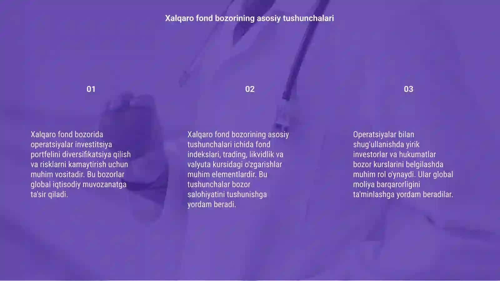 Xalqaro fond bozorida operatsiyalr 3