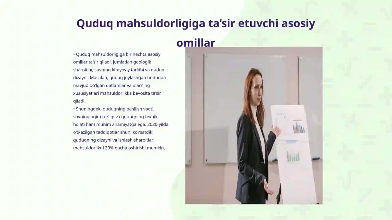 Quduqlar mahsulotini hisoblashda gidrodinamik nomukammallikni hisoblashga olish 3
